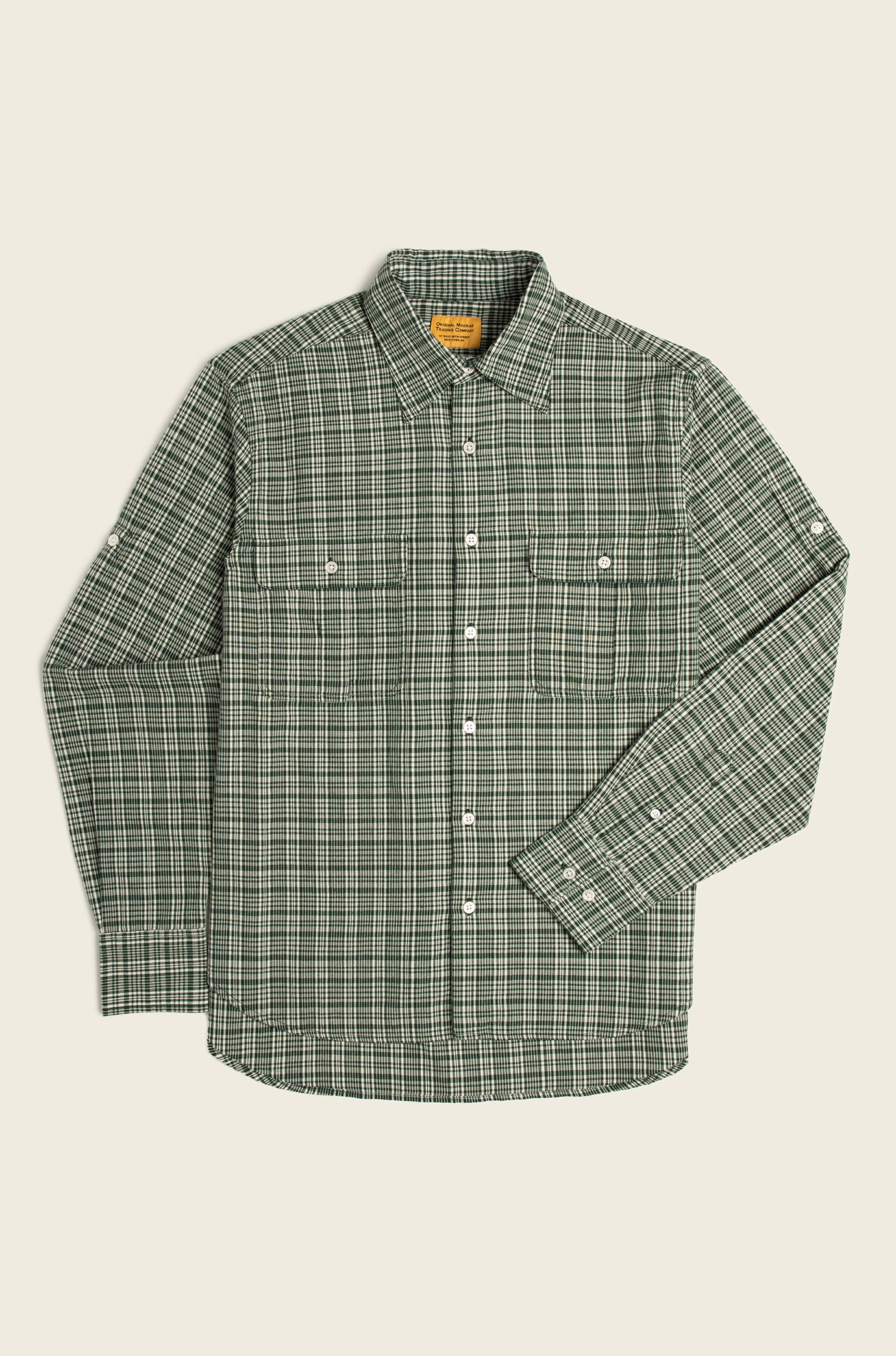 N°216 David Coggins x OMTC Fly Fishing Twin Stitched Collared Long