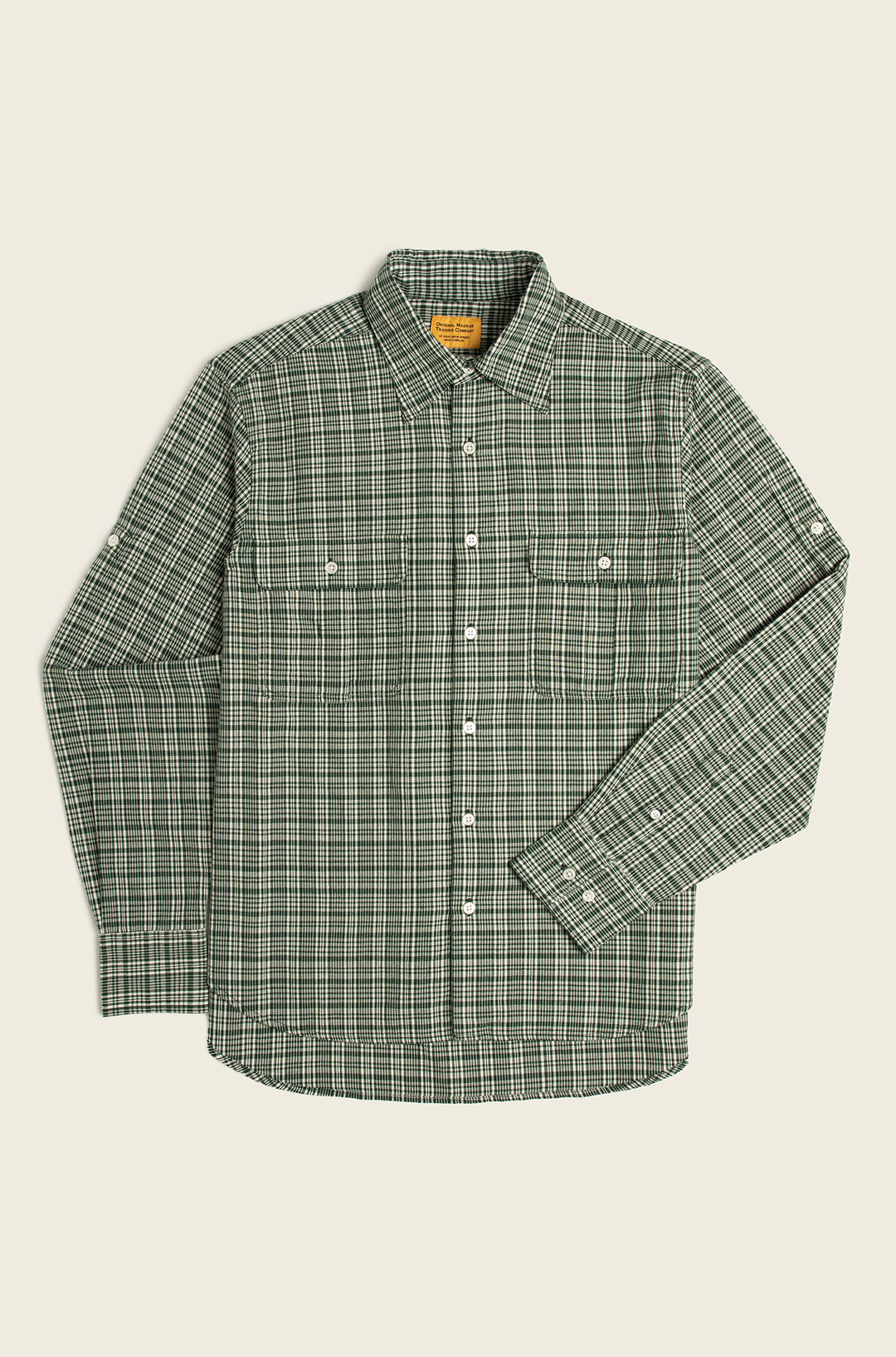 N°216 David Coggins x OMTC Fly Fishing Twin Stitched Collared Long