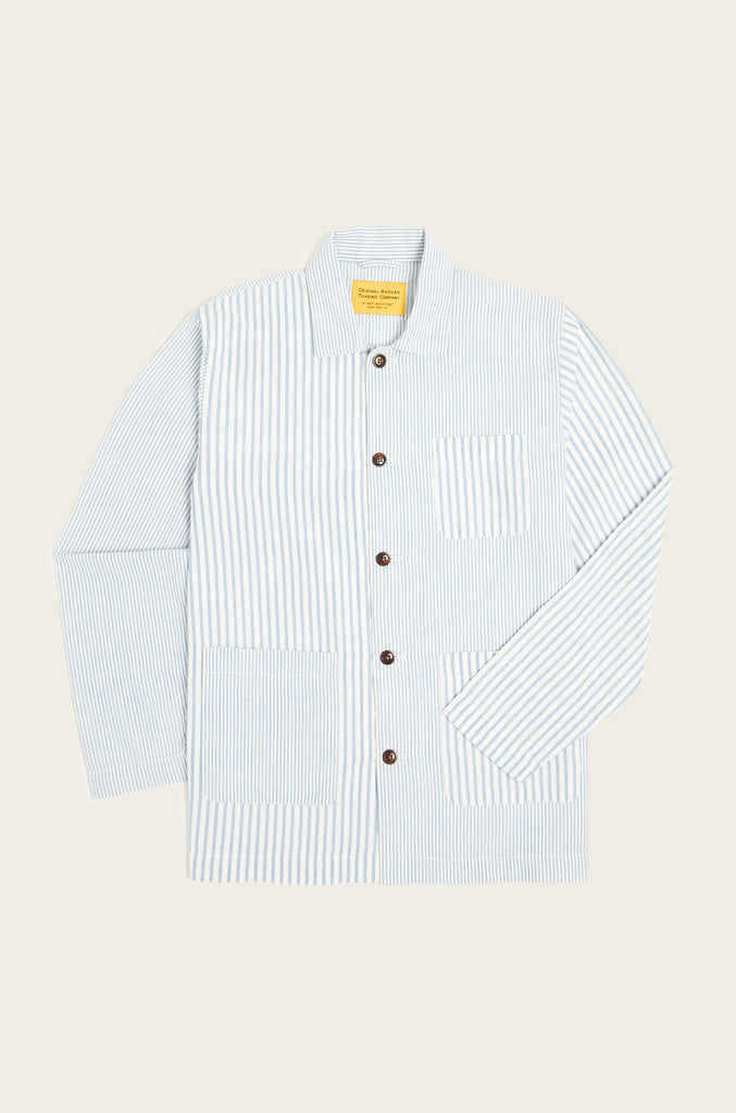 トップス MAATEE&SONS Silk stripe shirt jacket N°106 Shirt Jacket – Original Madras Trading Company