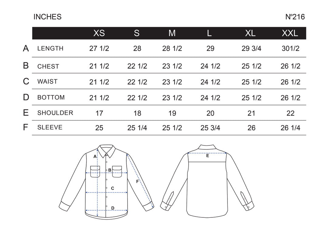 N°216 David Coggins x OMTC Fly Fishing Twin Stitched Collared Long